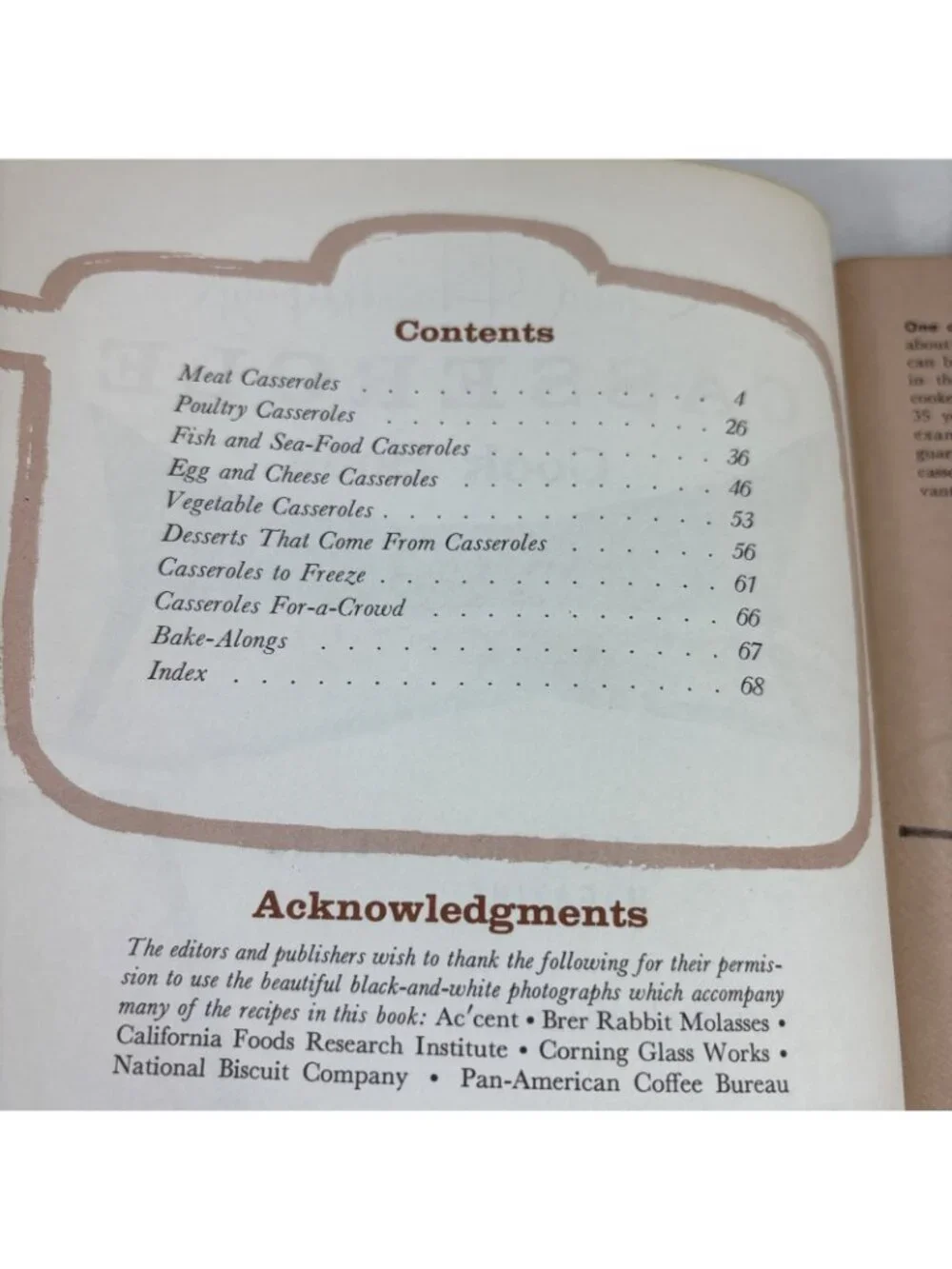 Good Housekeeping MidCentury Recipe booklets 1958 Casseroles Breads & Sandwiches
